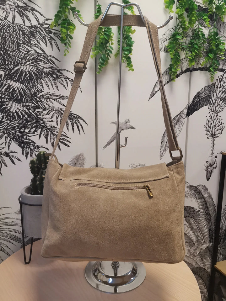 SAC EN DAIM A RABAT JENNA BEIGE